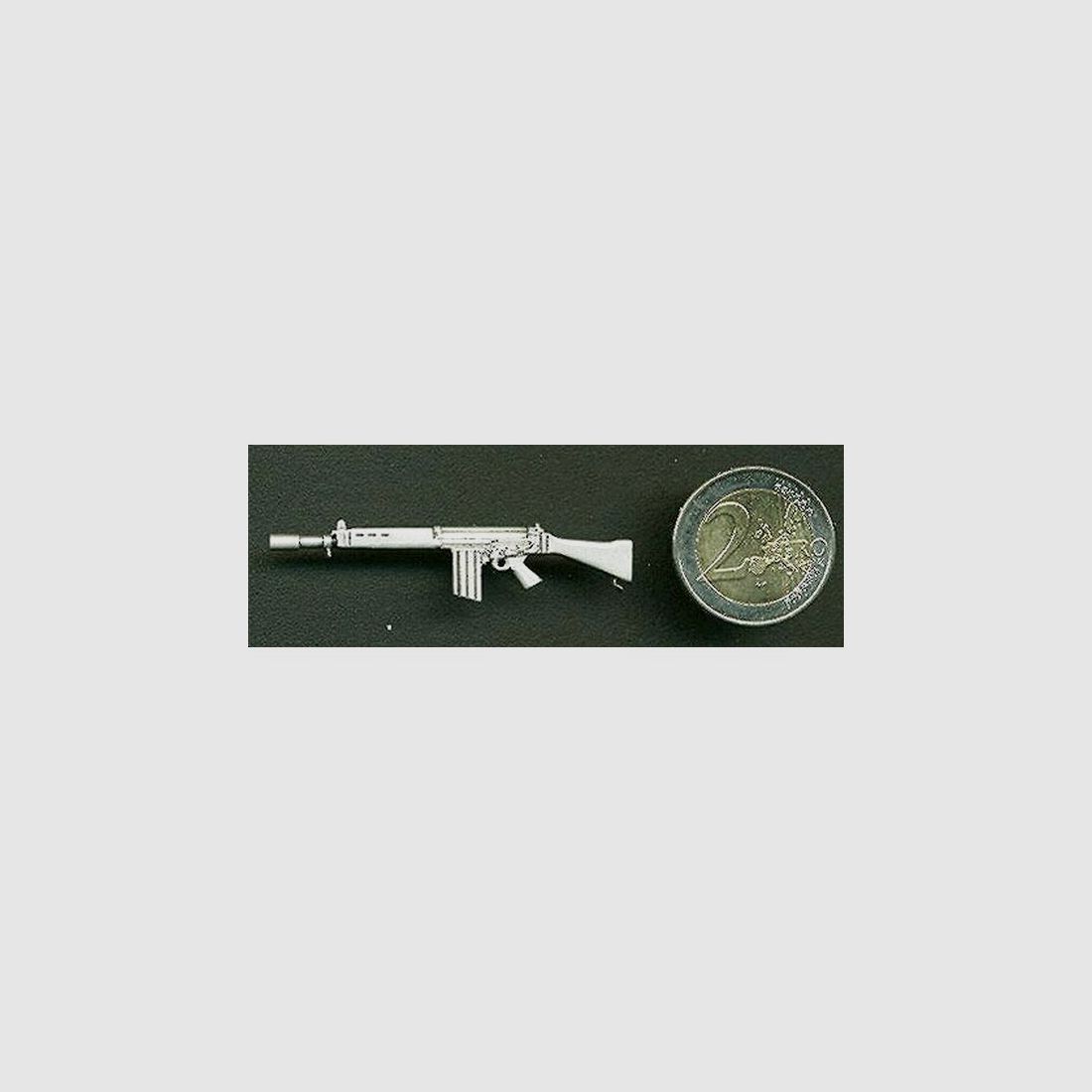 FN FAL Sturmgewehr (Bundeswehr G1) als Metall-Anstecker