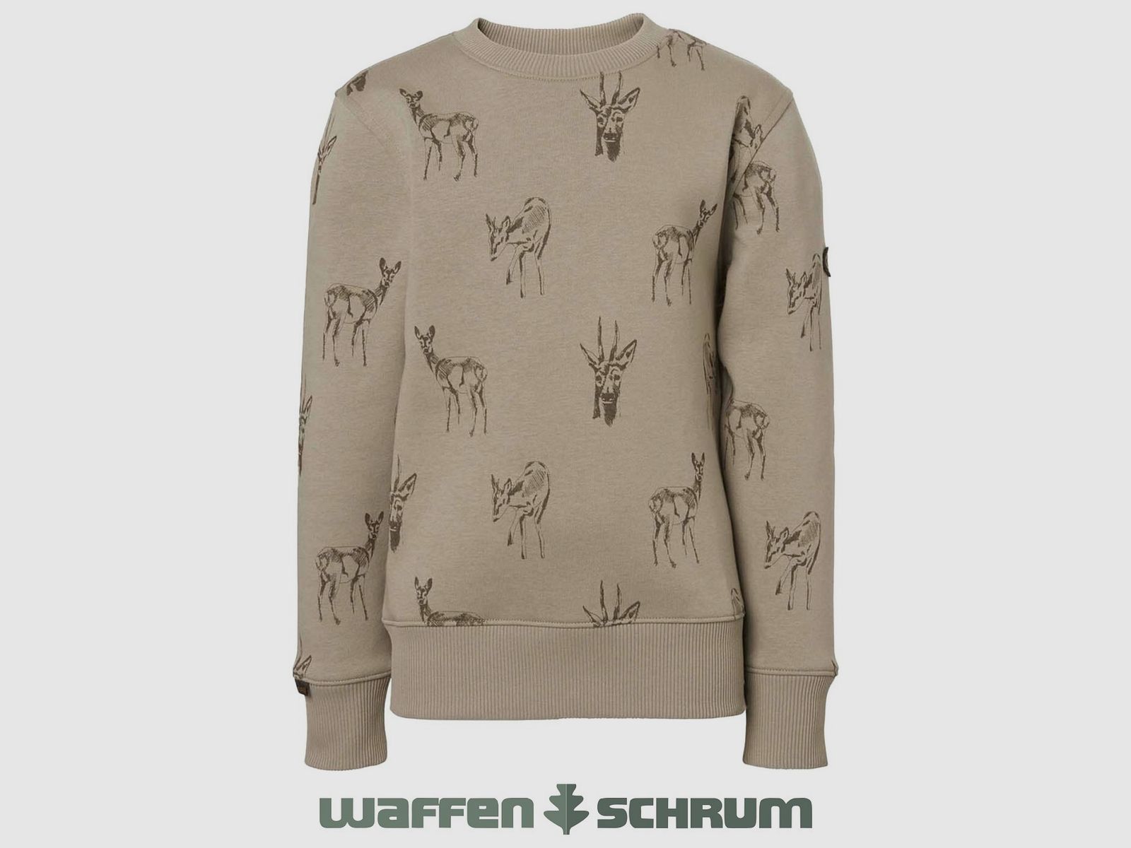 Chevalier Sweatshirt Deer Junior Close up Deer