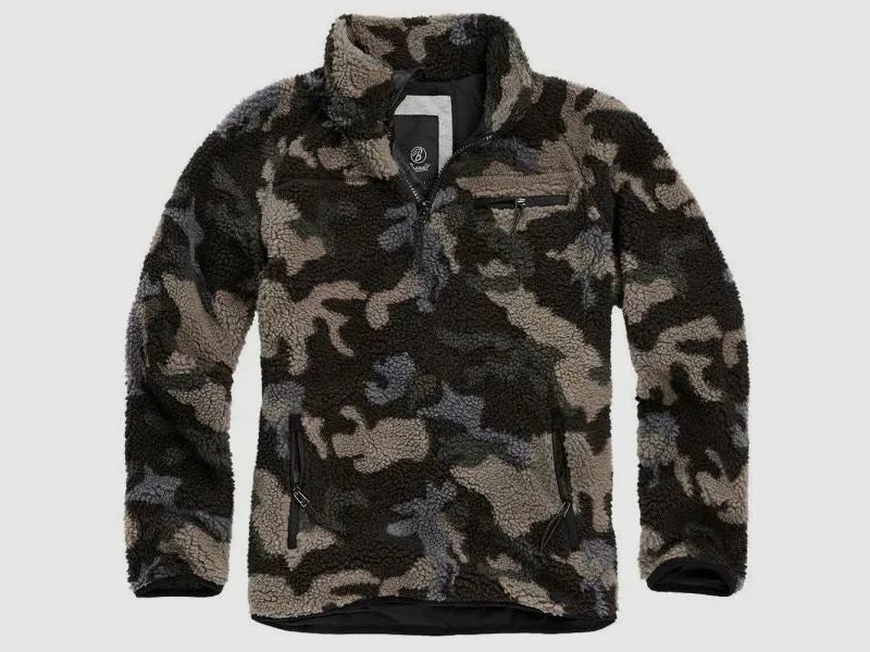 Brandit Troyer Teddy Fleece - Olive / S Men