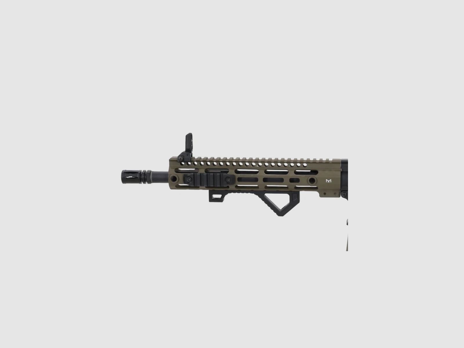 SA M4 Carbine M-LOK (SA-P20 PRIME™ Aster II ETU BLDC™) Rifle Airsoft Libre a partir de 18 - Negro/Oliva -F-