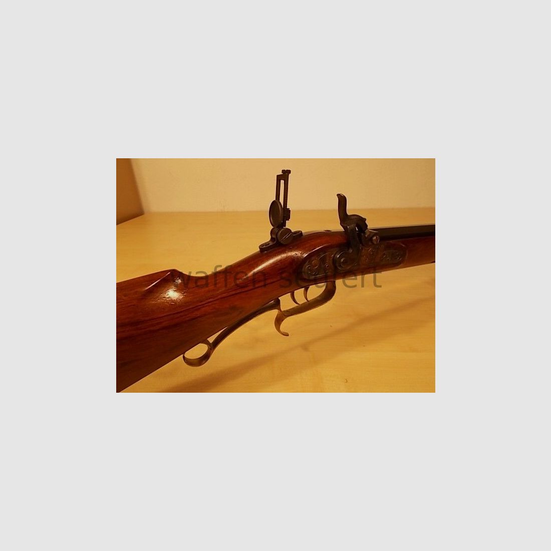 Hawken Rifle mit Lothar Walther Lauf und Diopter