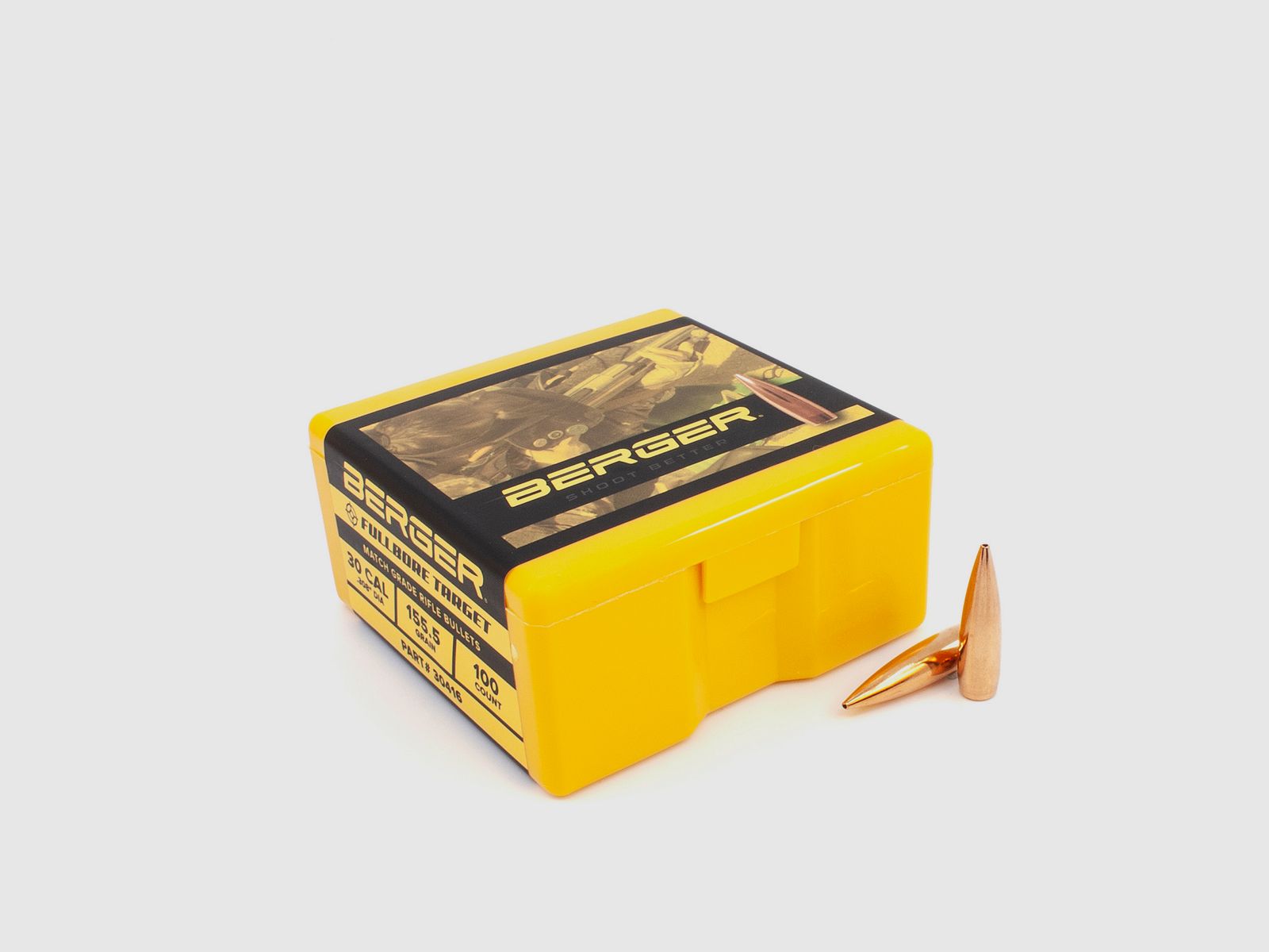 Berger Geschoss .30 FULLBORE Target 155GR 100 Stück