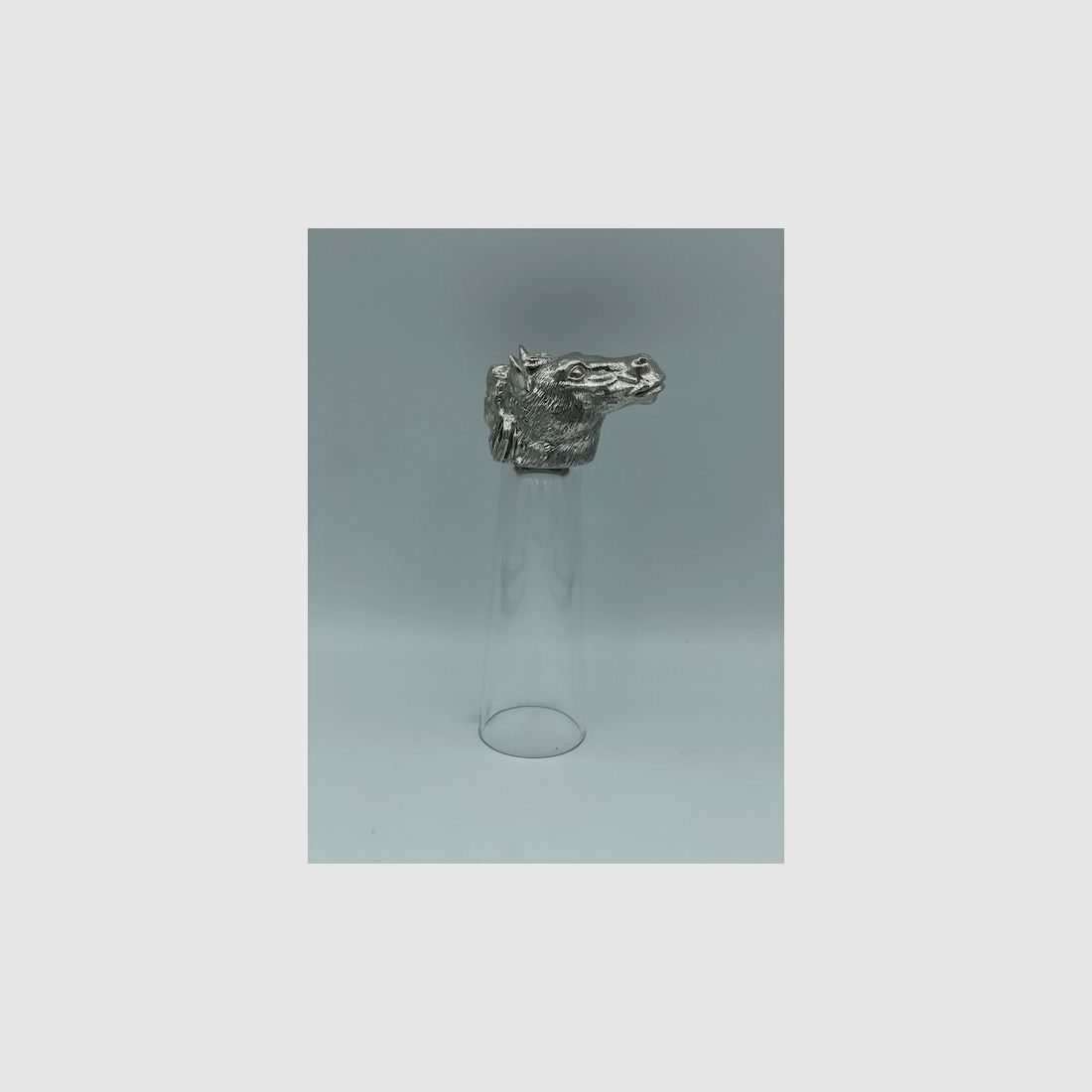 Schnapsglas – Kristall – Pferdkopf