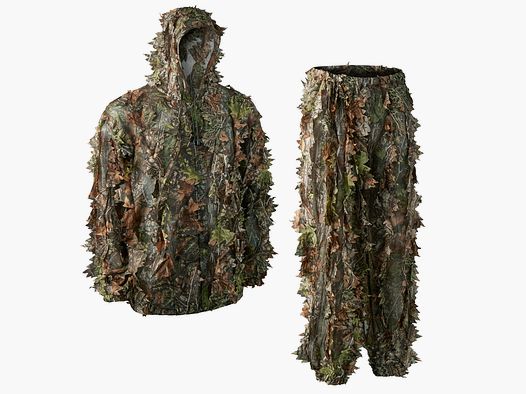 DEERHUNTER Sneaky Ghillie Pull-over/ camoflage pak met 3D bladeren