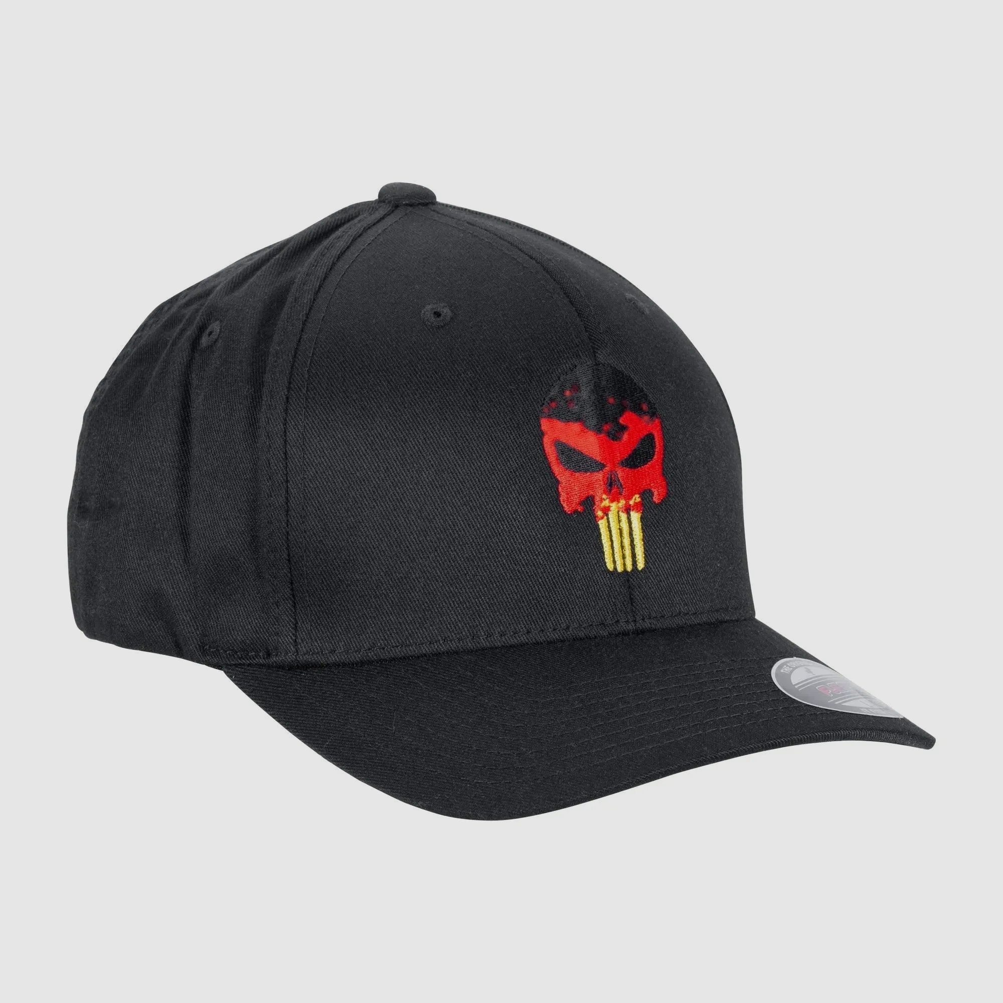 Flexfit Café Viereck Cap Flexfit Punisher bunt schwarz