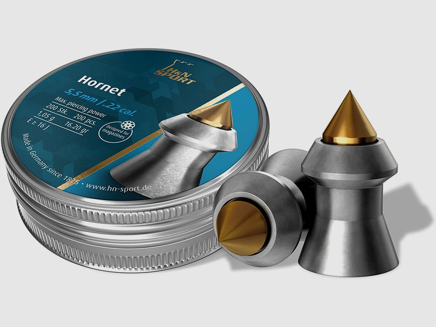 H&N DIABOLO HORNET BULLETS .22 200pcs.