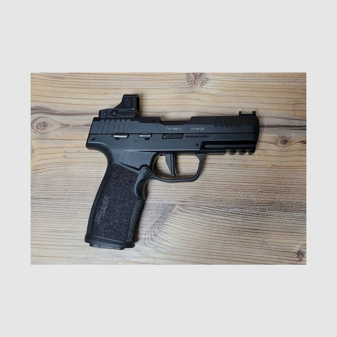 Sig Sauer P322 mit ROMEO-RS Compact Reflexvisier