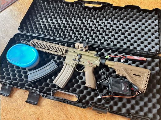 Umarex HK416 S-AEG in RAL 8000 Airsoft