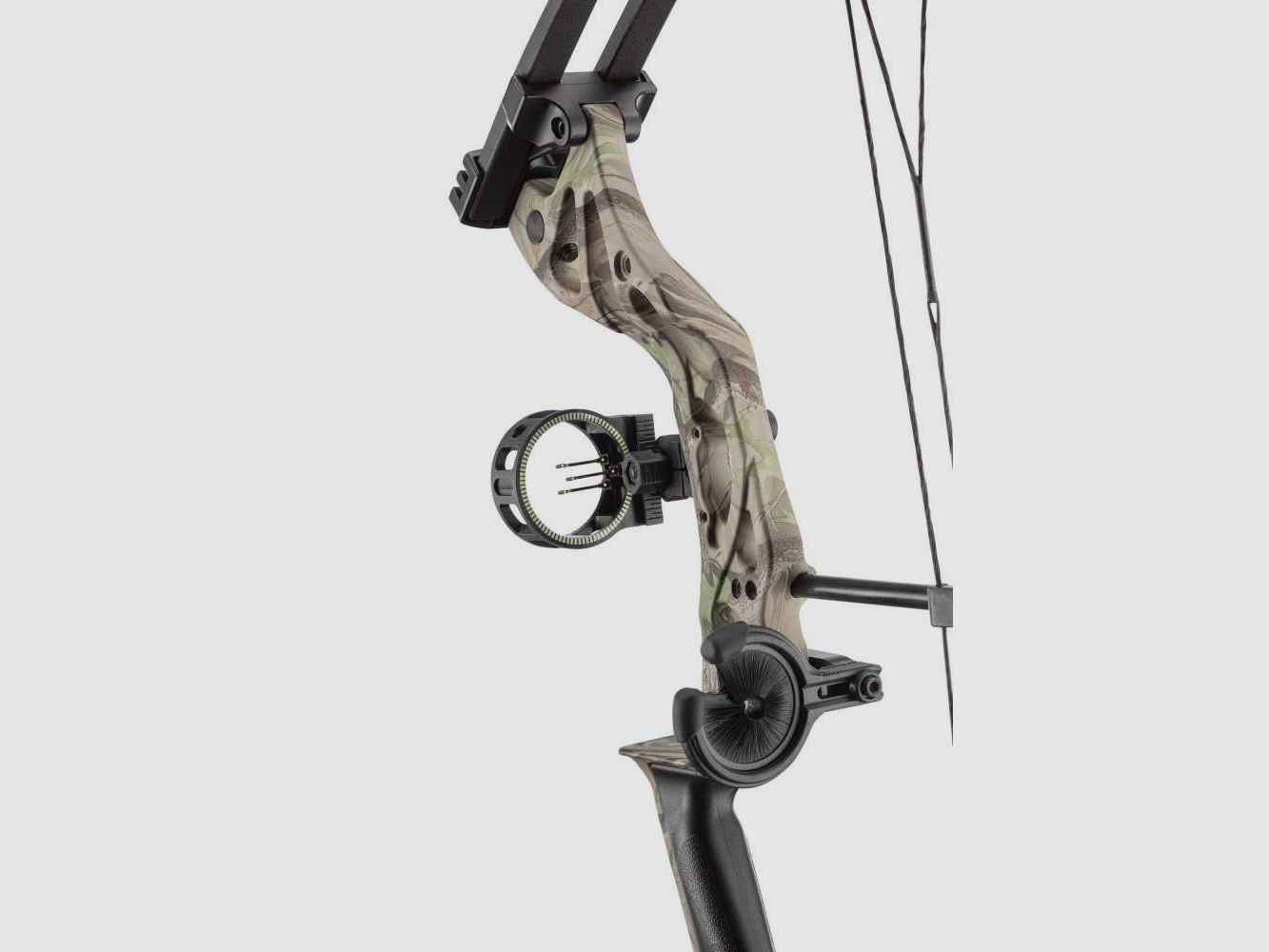 Pack Arc Compound Shoot Again MK 75 GC 70 Lbs Camo, immagine 5 di 8