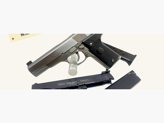 Colt Double Eagle .45 ACP mit Peters Stahl Wechselsystem .22lr.