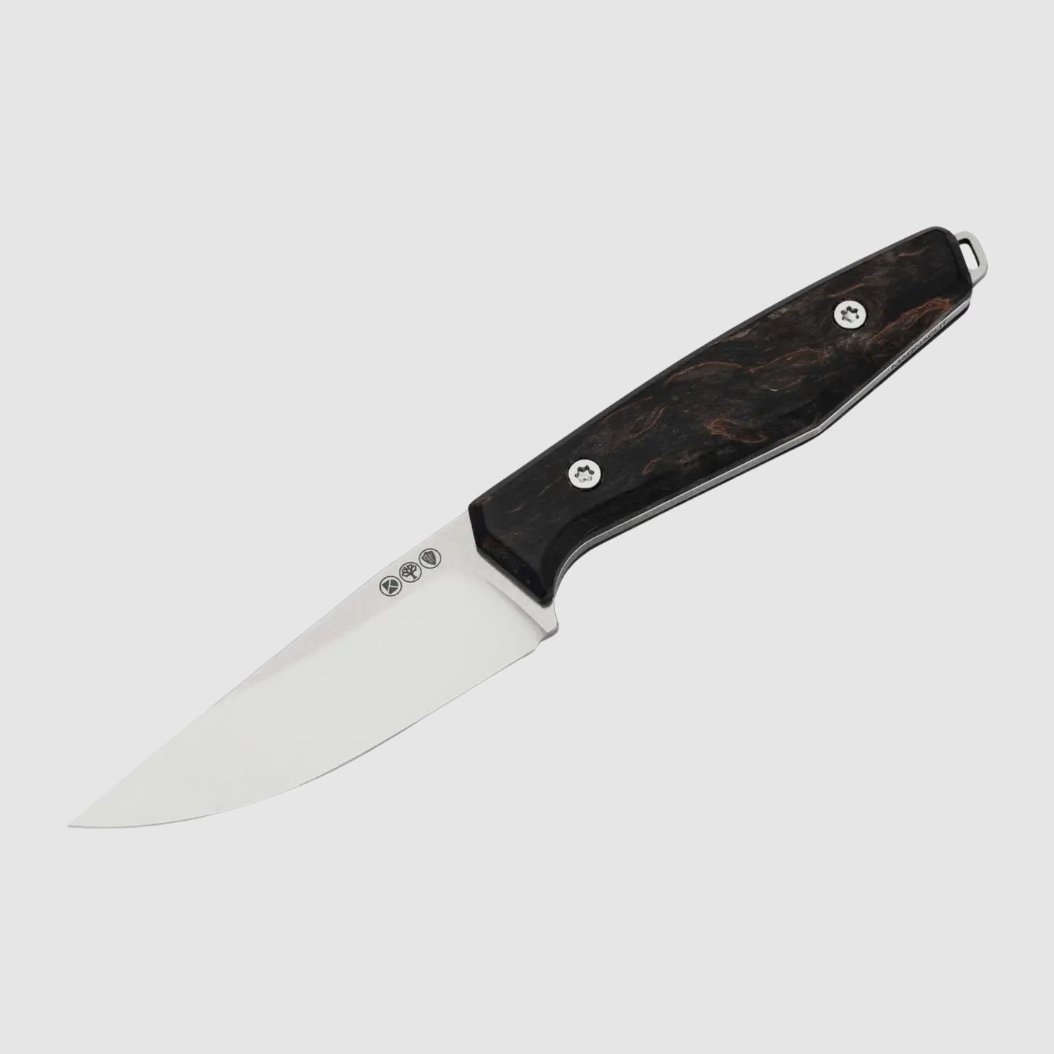 Böker AK1 Droppoint MagnaCut Maserbirke Black