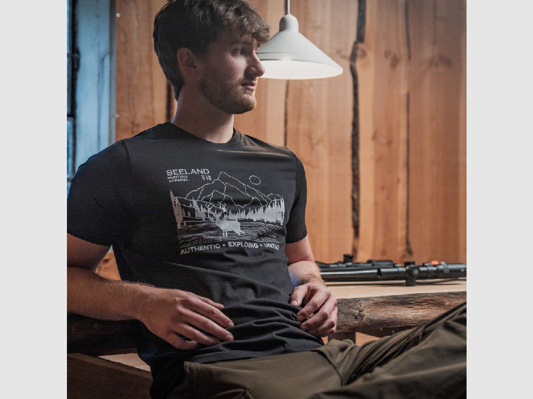 Seeland Territory Black T-Shirt, image 5 of 7