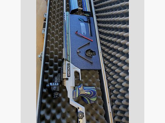 Anschütz 2013 aluminum stock with stainless steel barrel - special edition