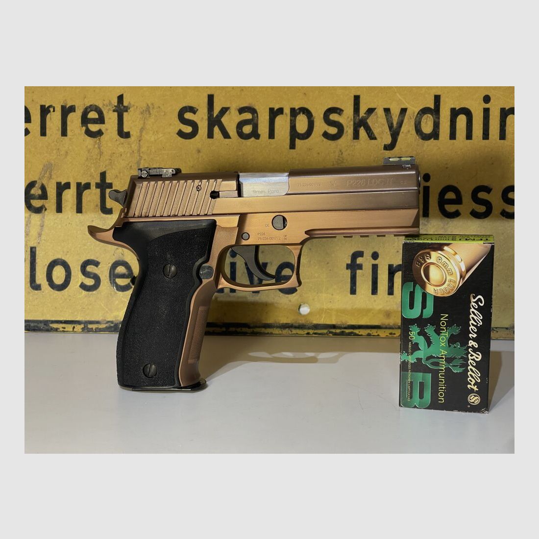 SIG Sauer P226 LDC II (Single piece - TiCN-MP coating copper!)