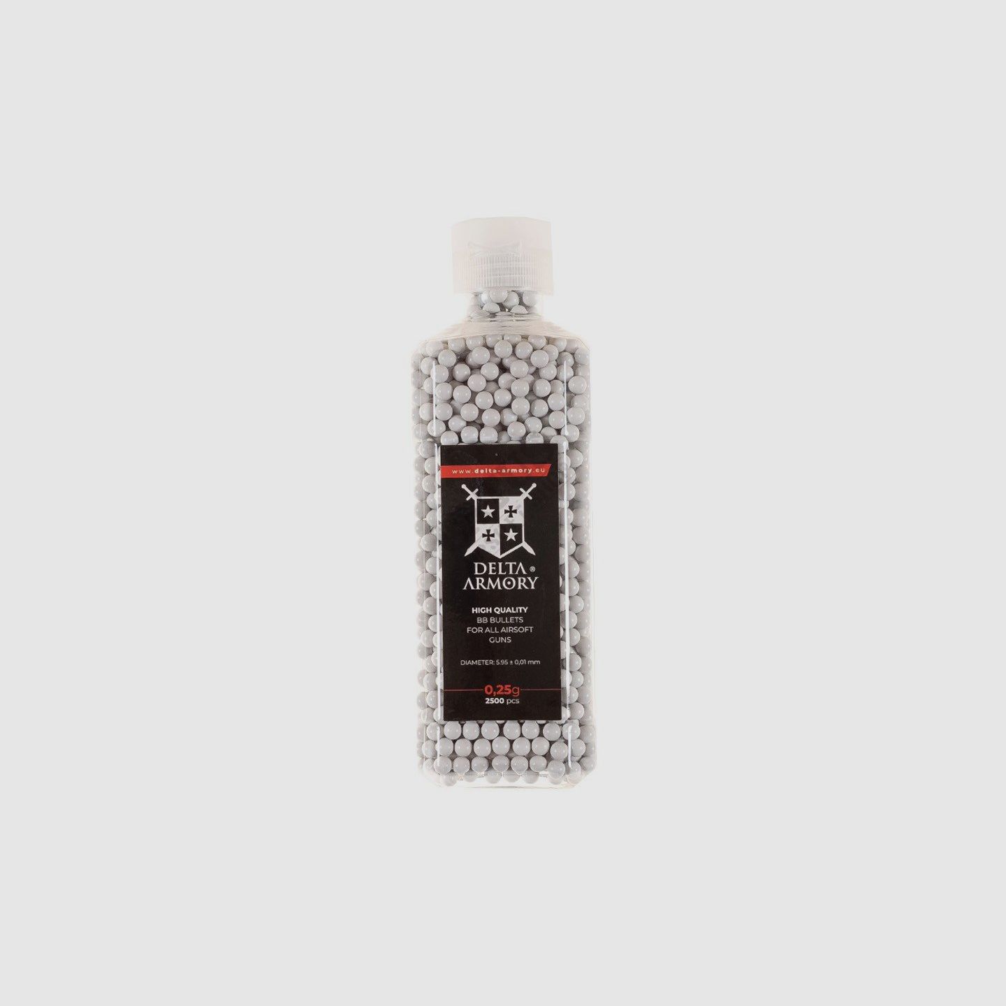Airsoft High Quality BB 0,25g (2500rds) - Delta Armory