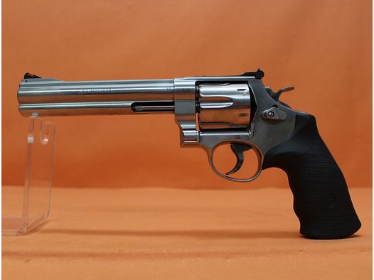 Revolver .44RemMagnum Smith&Wesson/ S&W629-6 Classic Stainless 6,5" Lauf/Mikrometervisier/Gummigriff