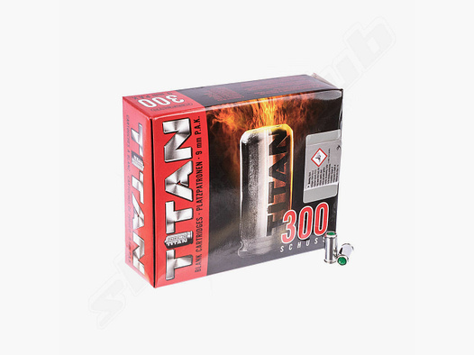 Perfecta Titan 300 Platzpatronen 9mm P.A.K. 300 Stk.