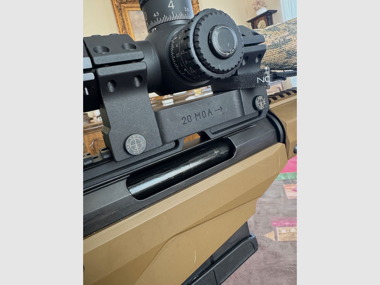 Tikka T3x Tac A1 carabine à répétition Coyote 6,5 Creedmoor + Delta Strike HD 5–50x56 configuration Long Range