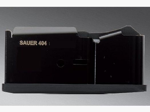 SAUER magazine for 404 Medium: 270/30-06 and others 3 shots metal base (matte)