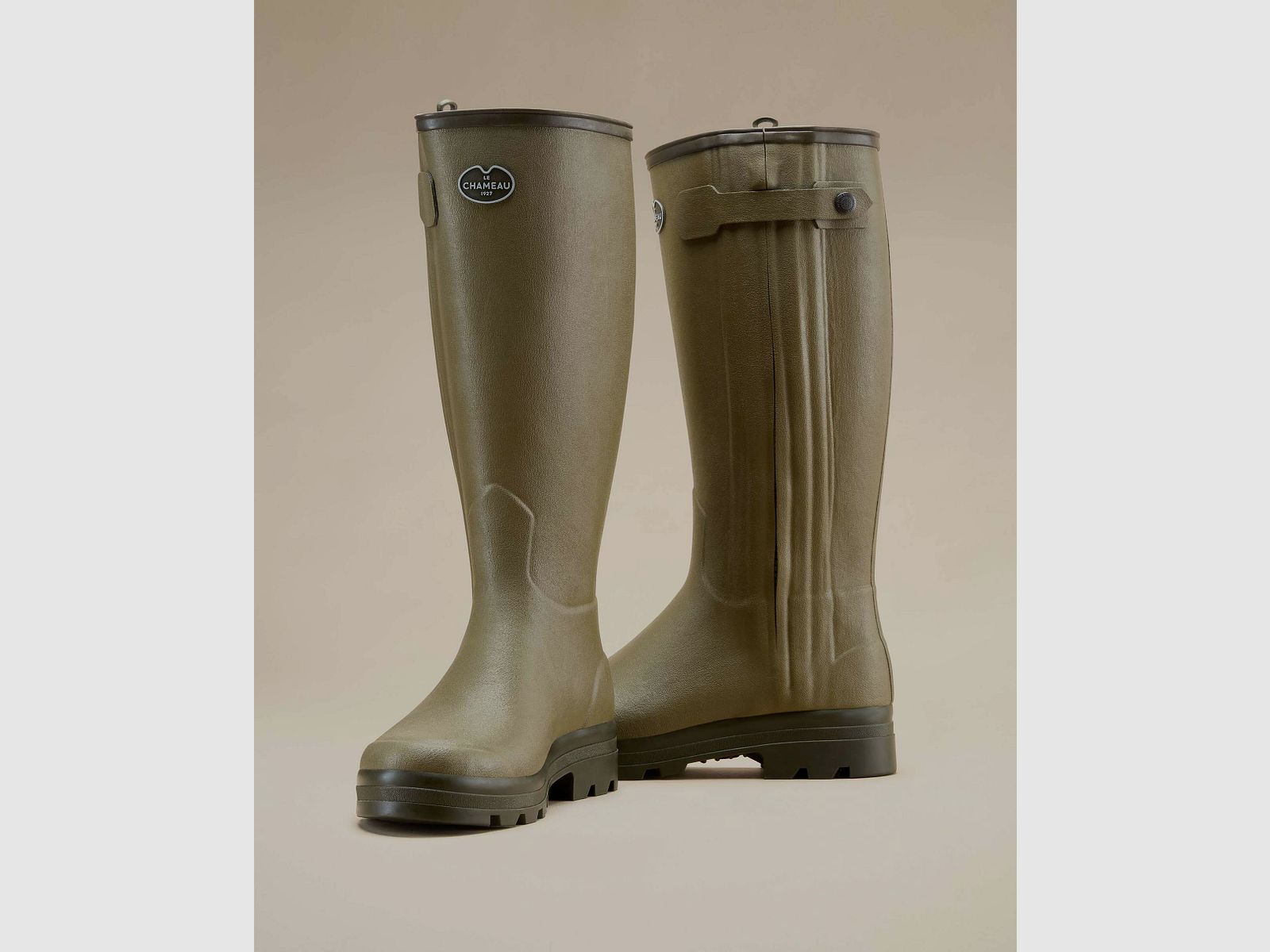 Jagdstiefel für Herren, gefüttert mit Leder, Bild 2 von 3