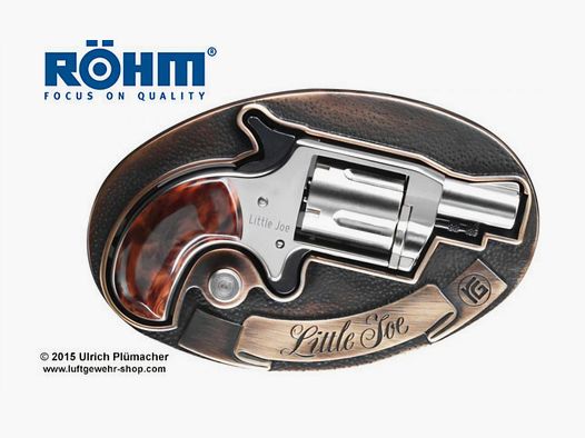 Gürtelschnalle für Röhm "little Joe" Revolver