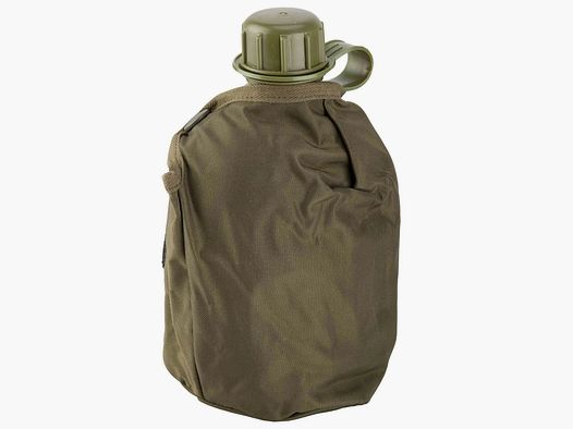Österreichisches Bundesheer Österreichische Feldflasche mit Becher und Hülle 1 L neuwertig