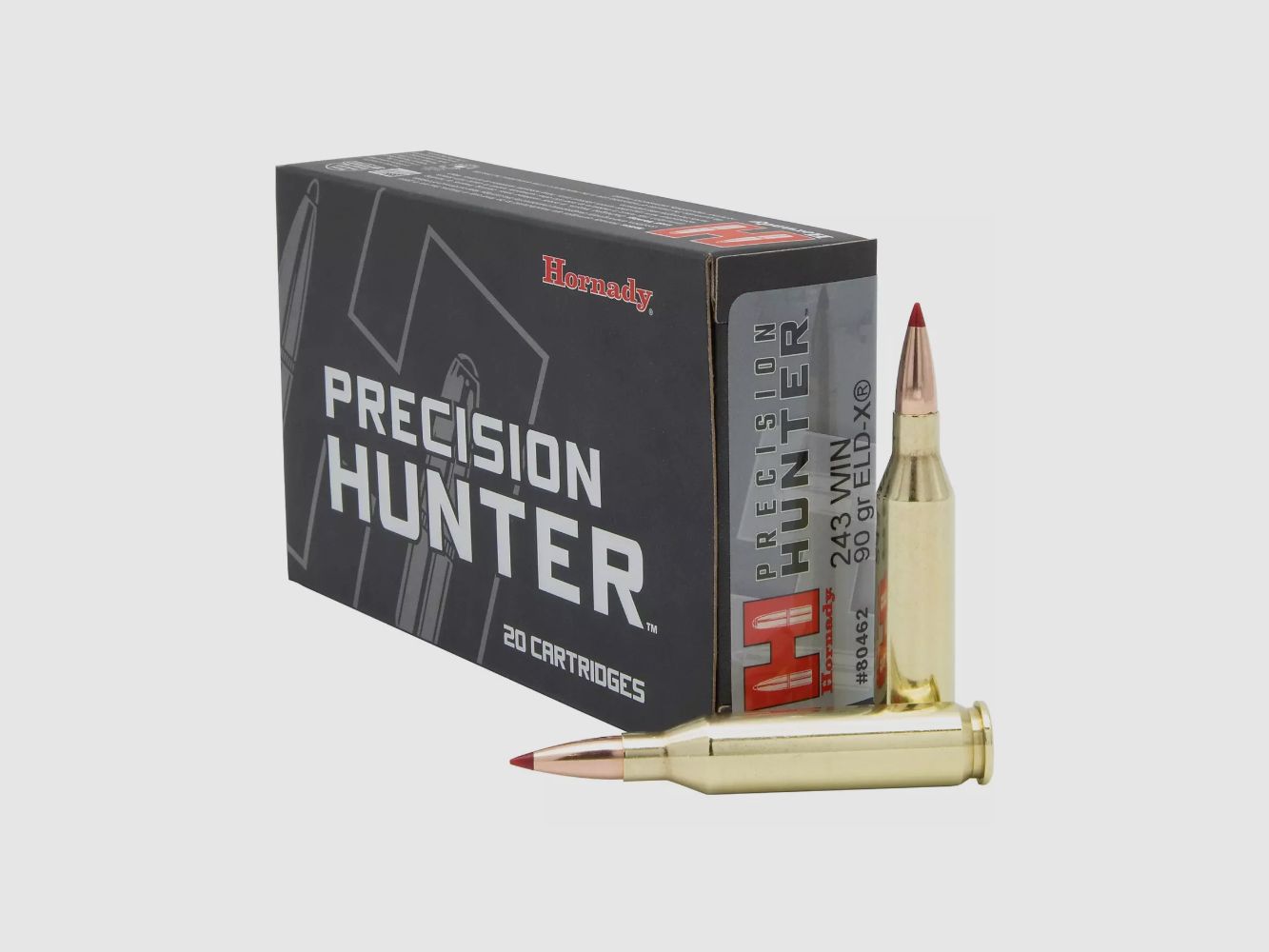Hornady 243 Win Precision Hunter Eld-X 90 Gr Kogels