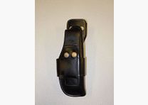 Leren holster DBGM Aangemeld Riem - Zwart holster voor pistool SIG SAUER P6 en P225