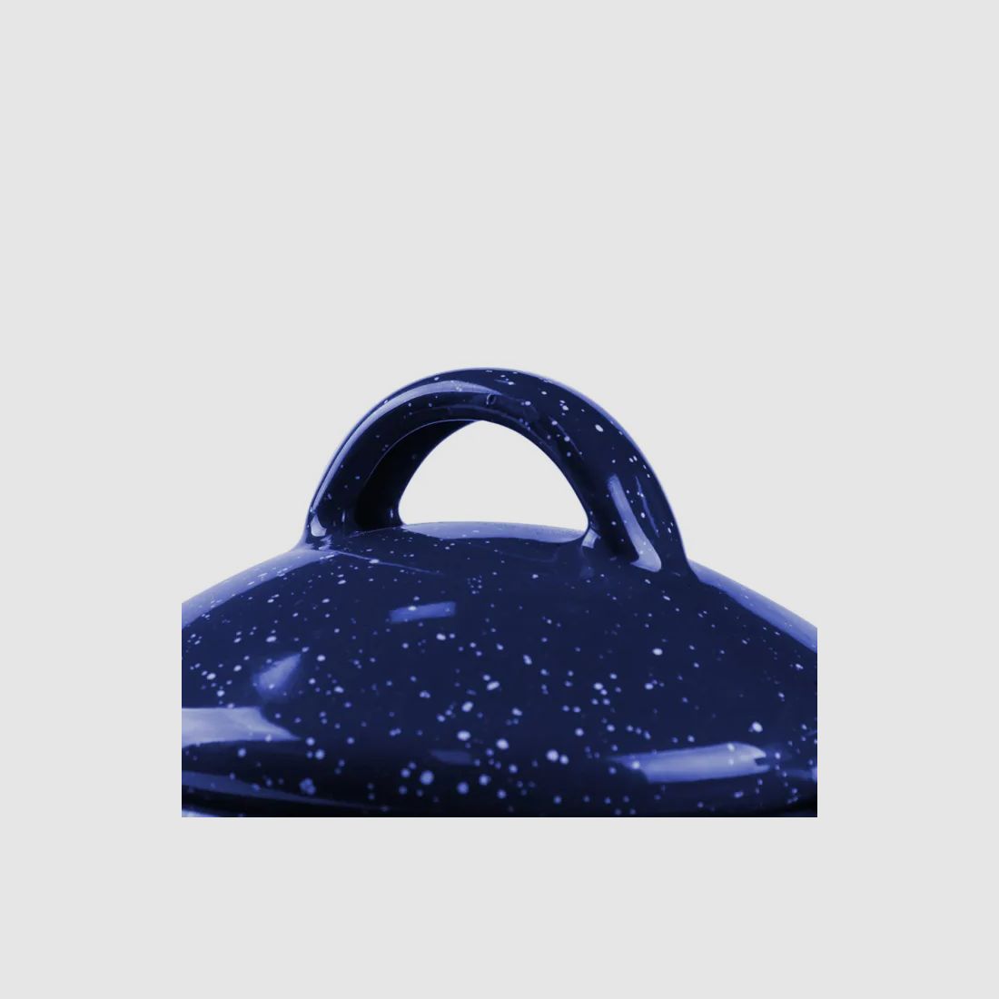 Emaille Kaffeekanne 1,2 L Blau