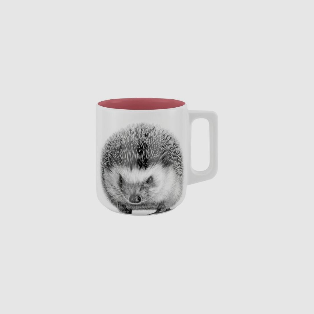 mittelpunkt. Tasse mit Henkel mit Igelmotiv Winterwangen 370ml