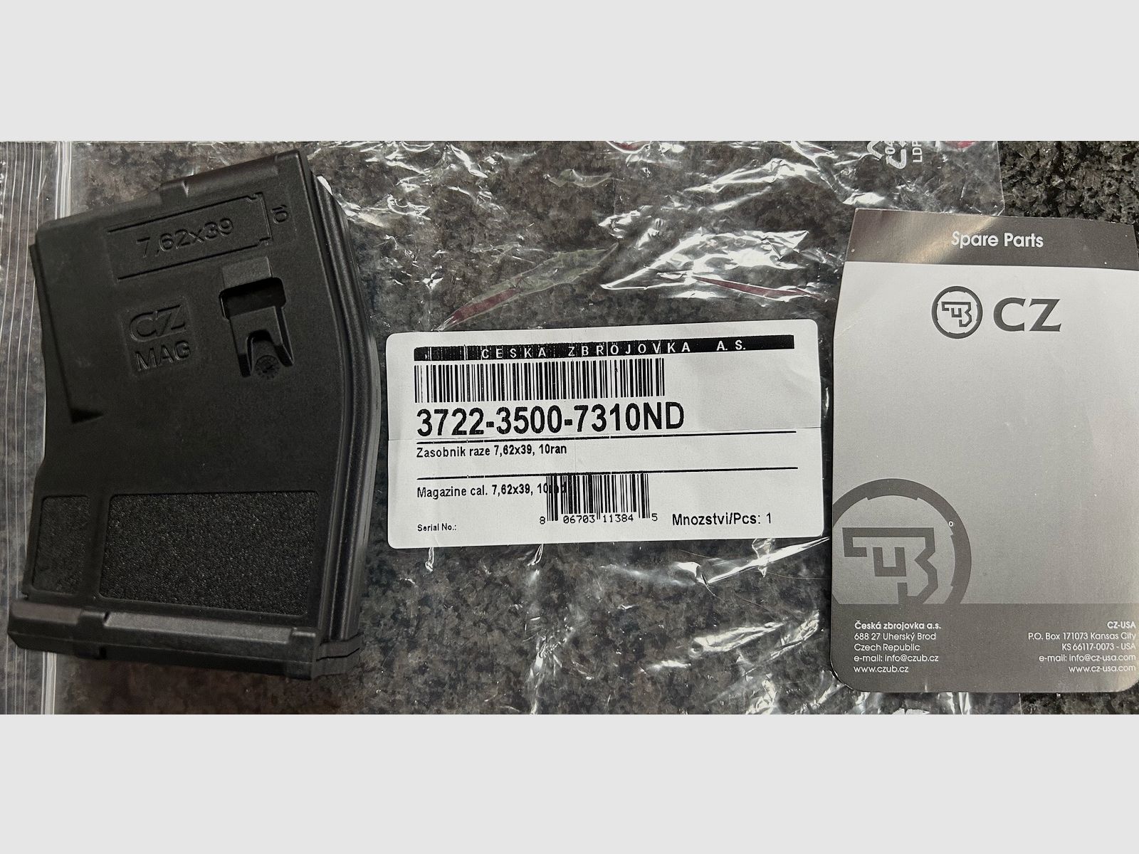 CZ Bren 2 / CZ Trail 7,62x39 Magazin