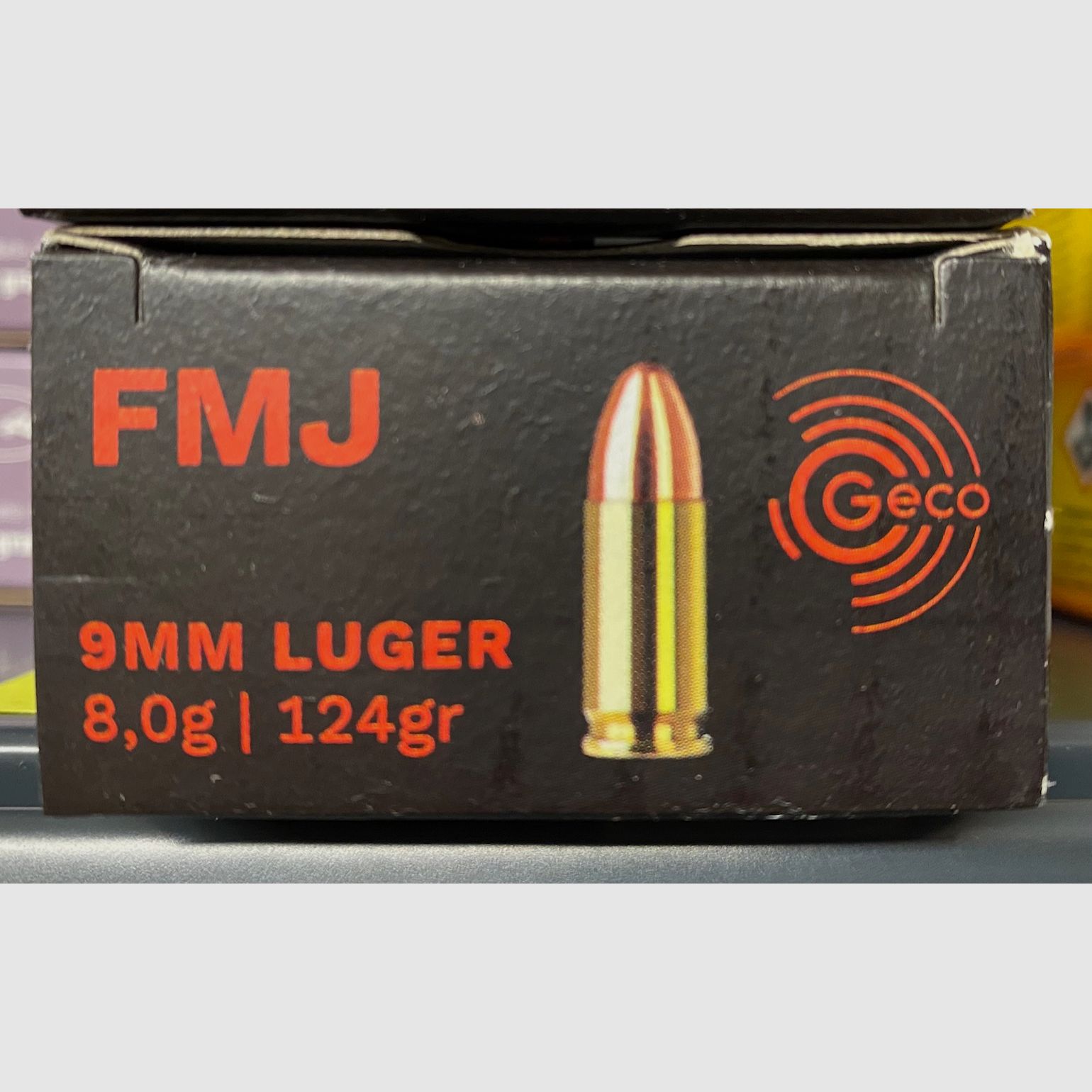 1000 Schuss Geco  9mm Luger 9x19 124gr. FMJ  - lagernd  Abholung in Lauf bei Nürnberg 