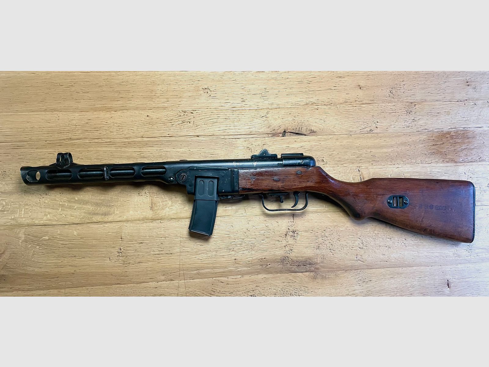 PPSch41 /  PPSH41 umgebaut auf halbautom. Büchse 7,62x25mmTT sportlich zugelassen