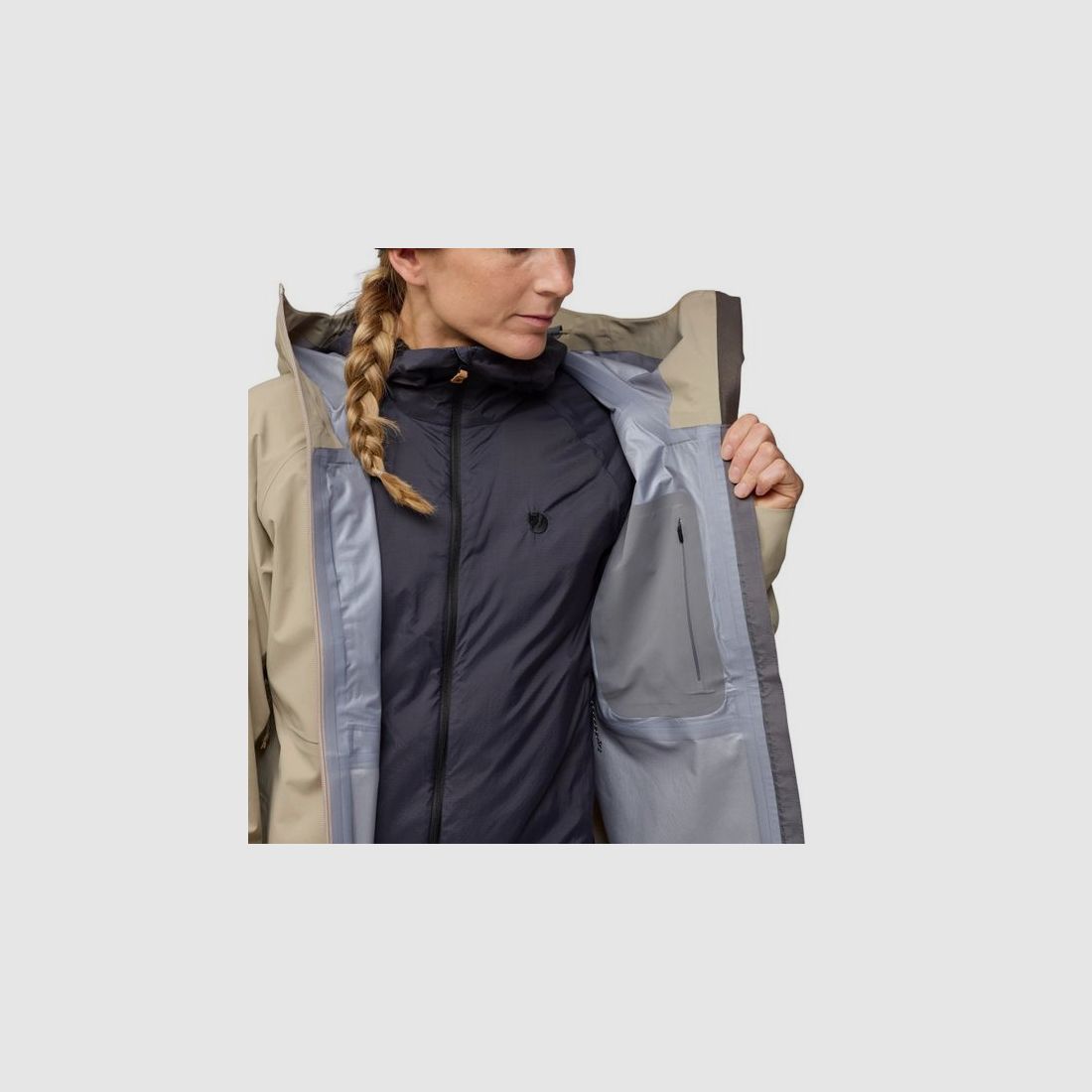 Fjällräven Keb GTX Jacket W Fossil, billede 13 af 14