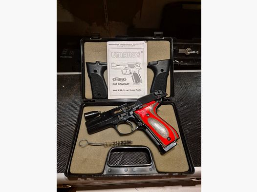 Walther P88-9 compacto arma de colección de fogueo