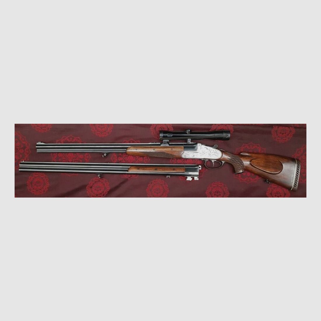Krieghoff ohne - mit BDF Austaschlauf