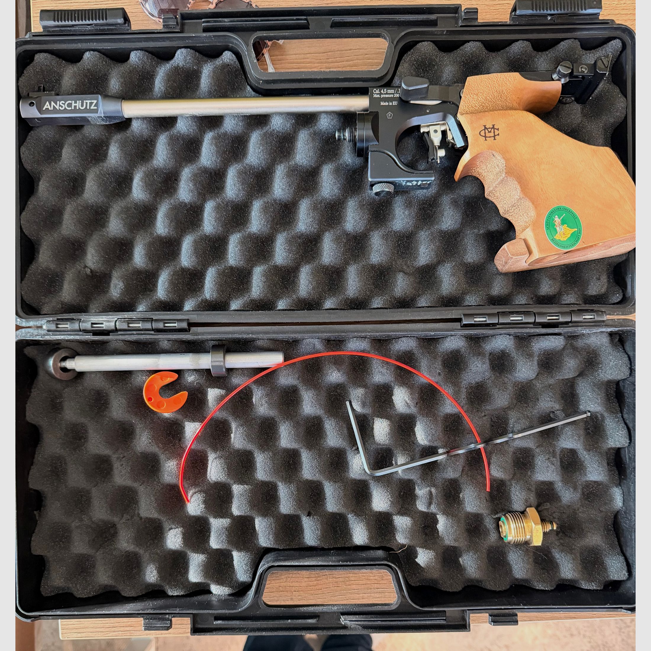 Pistola ad aria compressa Anschütz LP-@