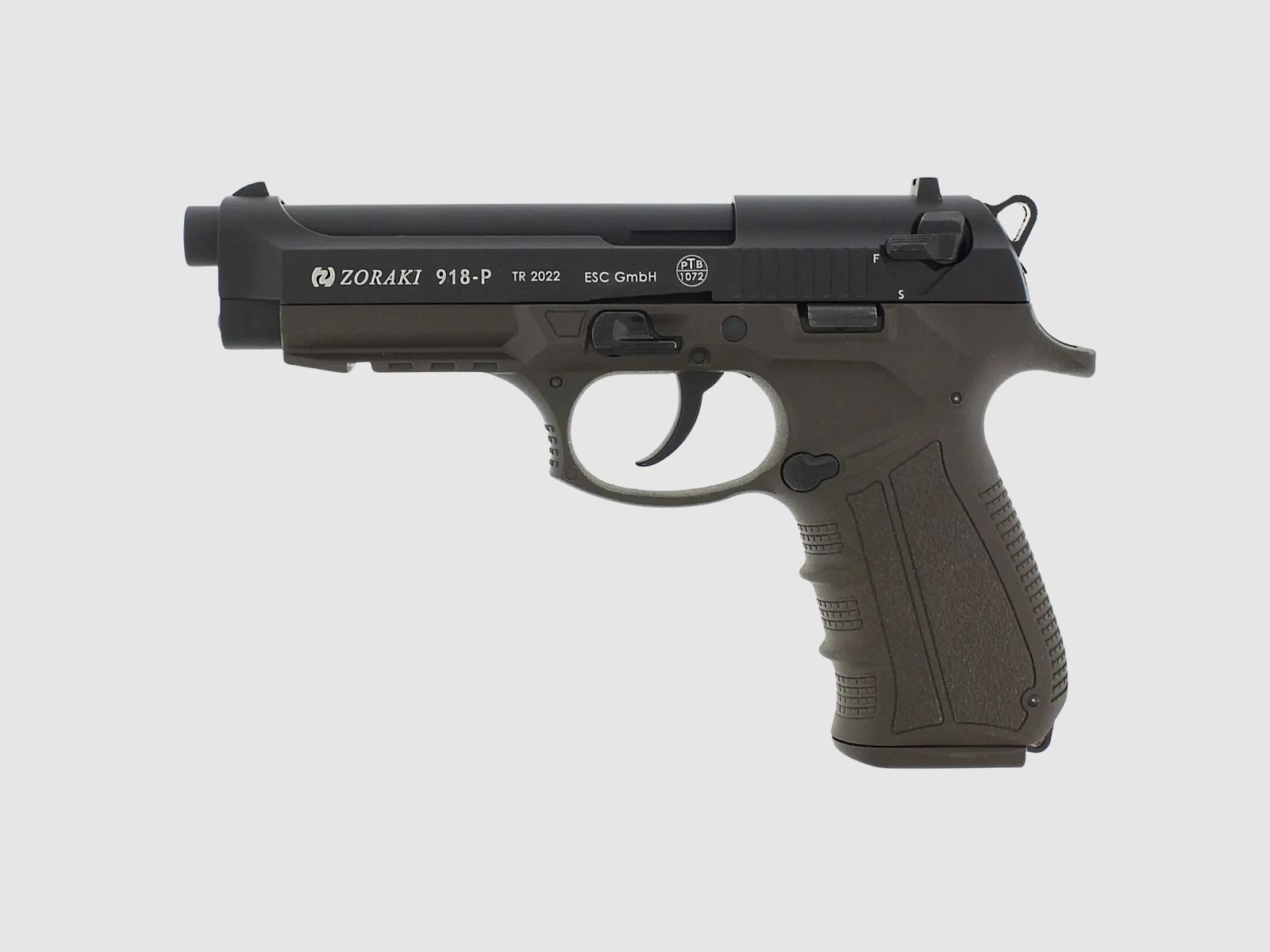 Zoraki 918 Schreckschusspistole 9mm ODG