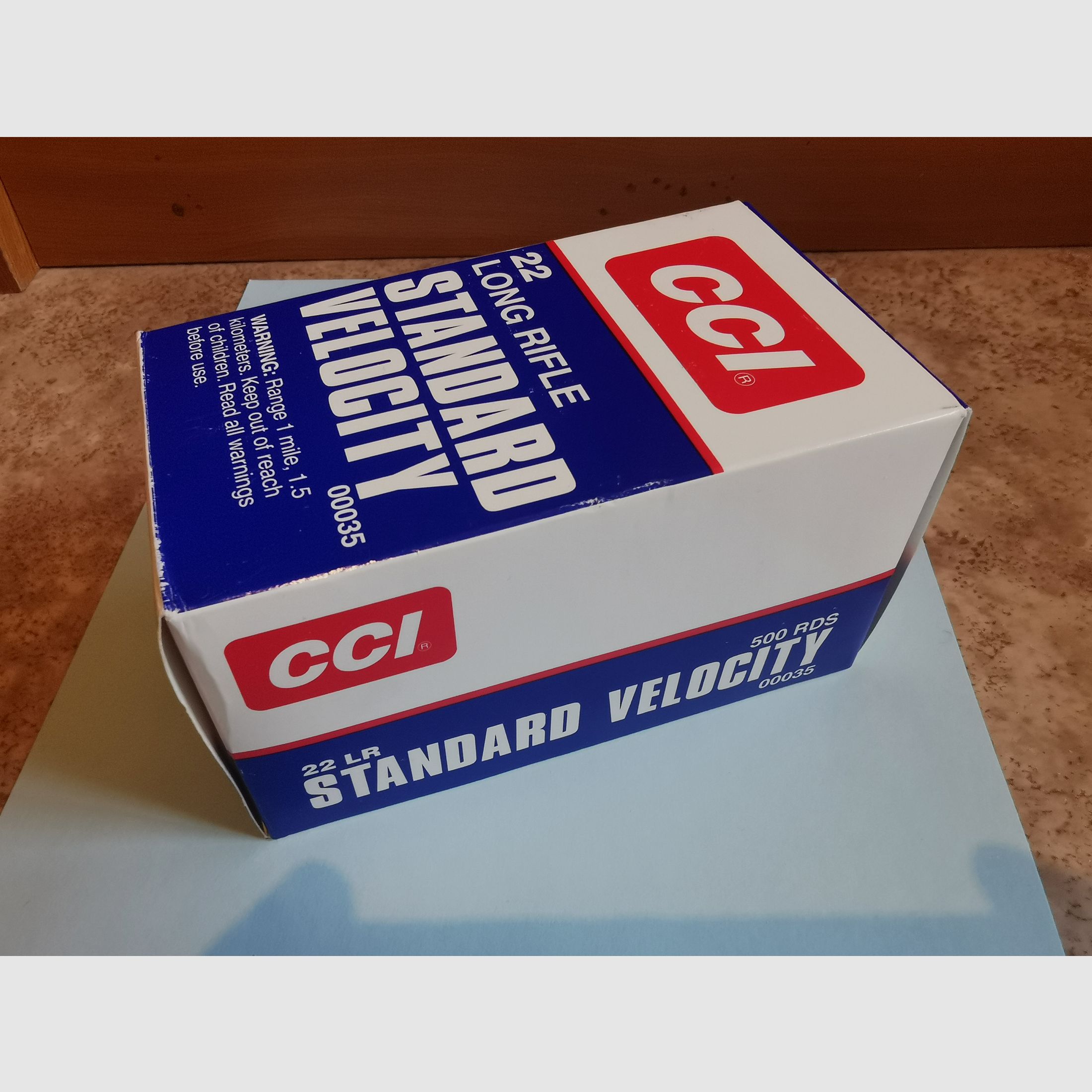 KK .22 Long Rifle von CCI 650 Schuss