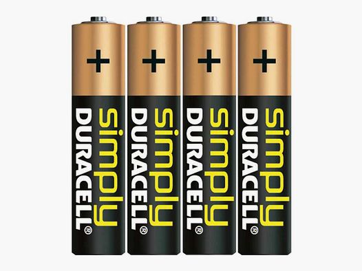 Alkaline Batteries AAA LR03 1.5 Volt - Duracell - AAA LR03