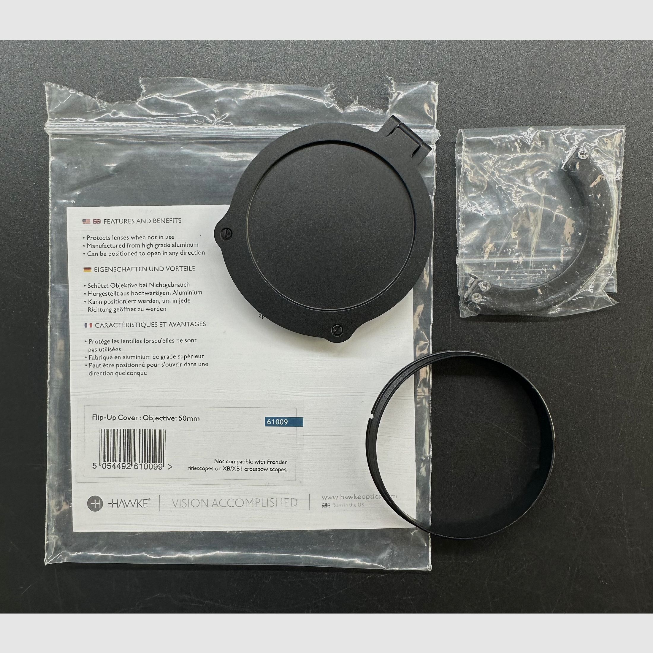 Exposant HAWKE 61009 Richtkijker Klaplenzenbescherming voor 50mm lenzen