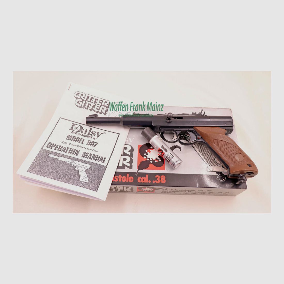 Daisy, USA Mod. 807 Critter Gitter .38/9mm