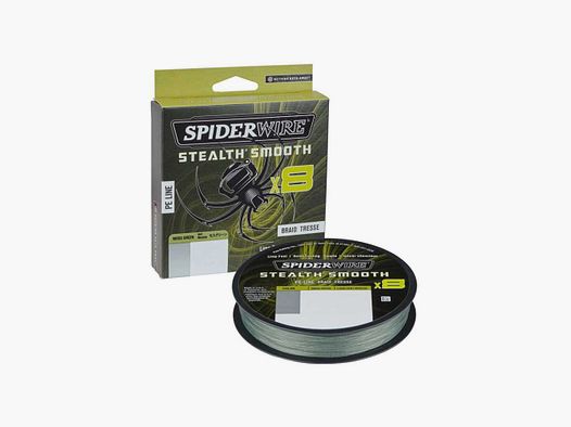SpiderWire Stealth Smooth X8 0,29 mm Moosgrün