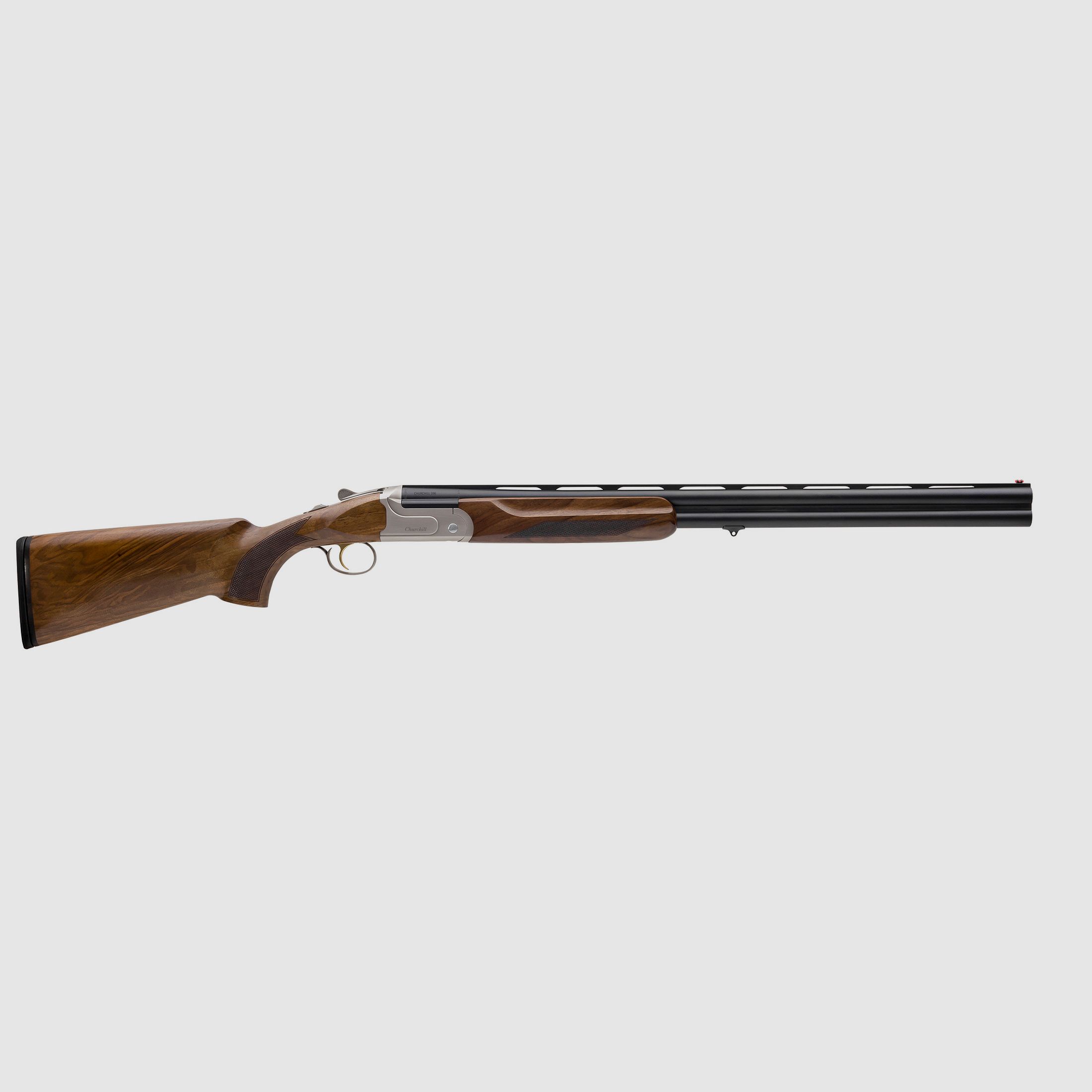 Akkar Churchill 206E Hunting, caliber 12/76 || Over and Under Shotgun