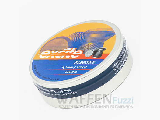 H&N Excite Plinking 4,5mm Diabolo z płaską główką