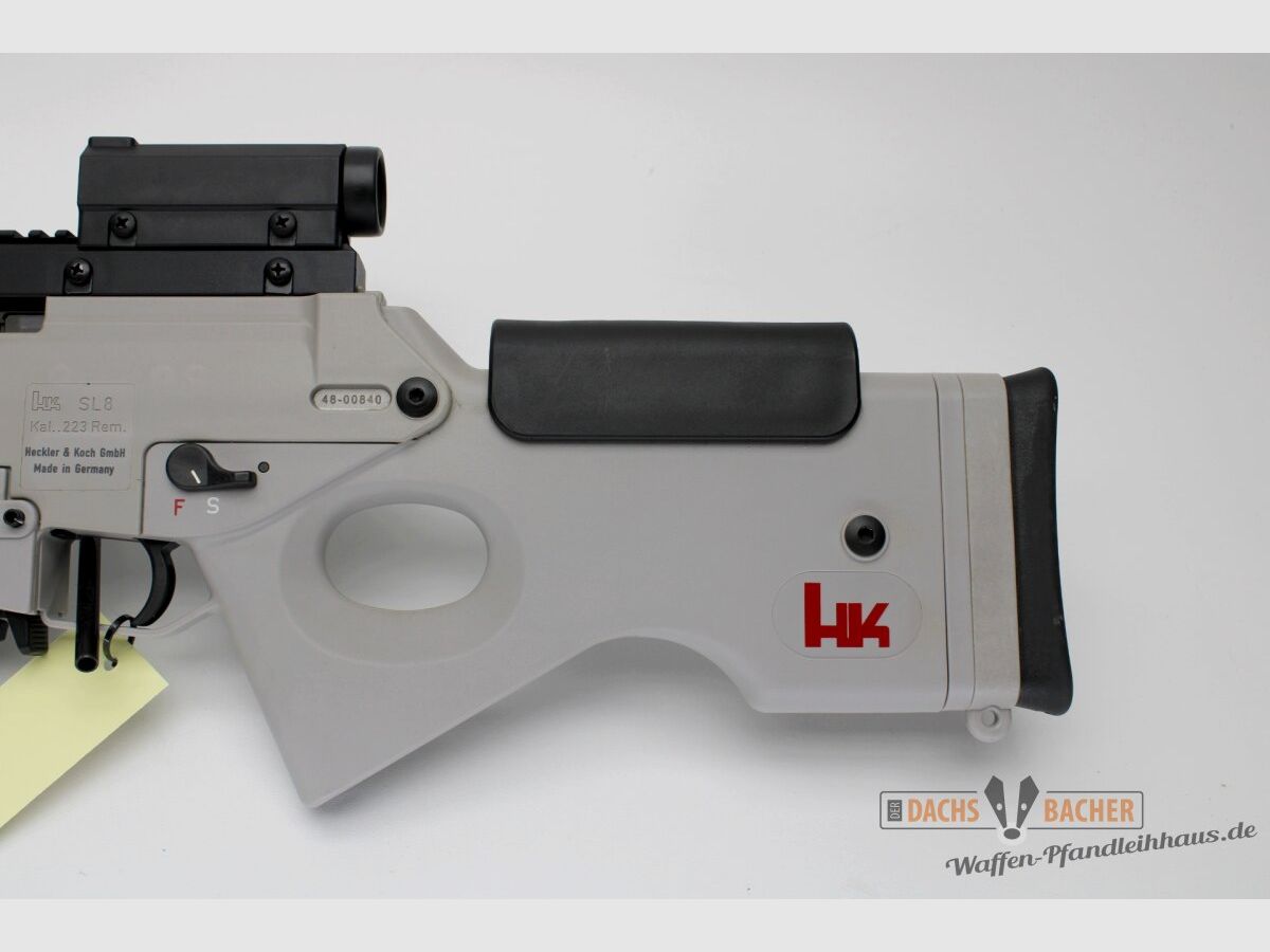 Fucile SL H&K Heckler & Koch SL8 cal. .223 Rem con mirino da 10 colpi