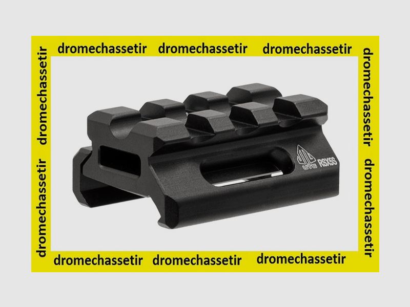 rehausseur picatinny bas (0.50&Prime;) UTG pour rail picatinny , noir