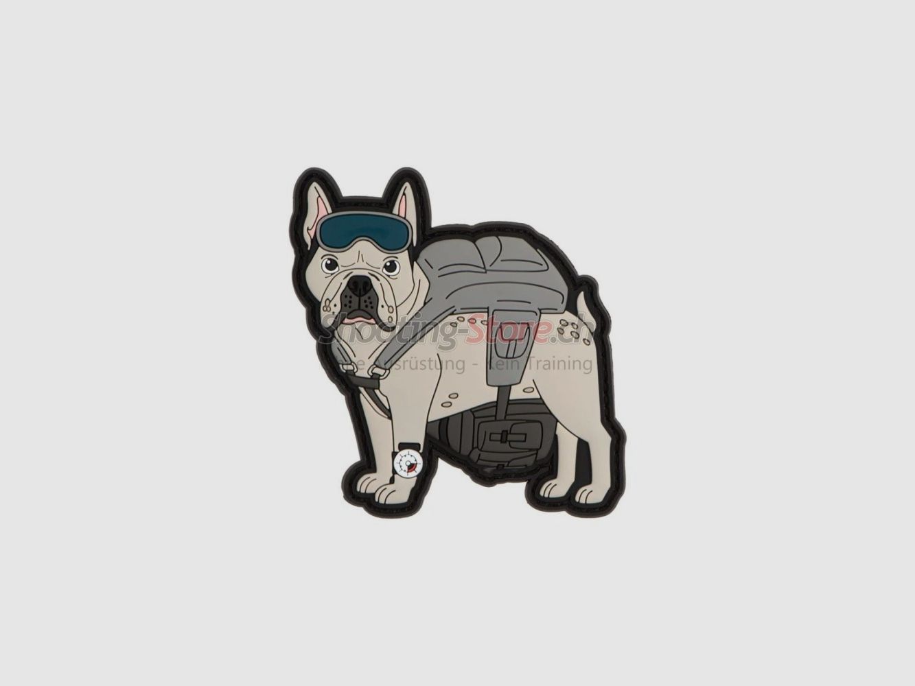 Airsoftology Frenchie - Paratrooper French Bulldog Patch