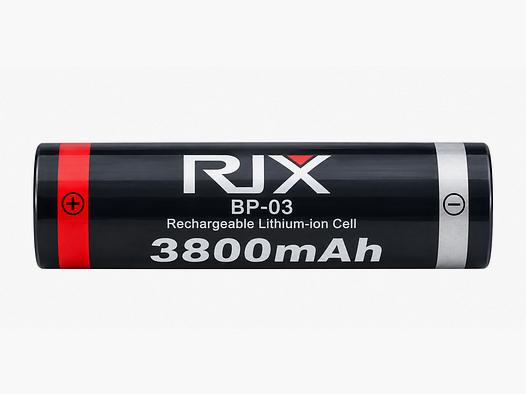 RIX OPTICS BP-03 (18650) Batterij / Accu 3800mAh 3.6V Oplaadbaar