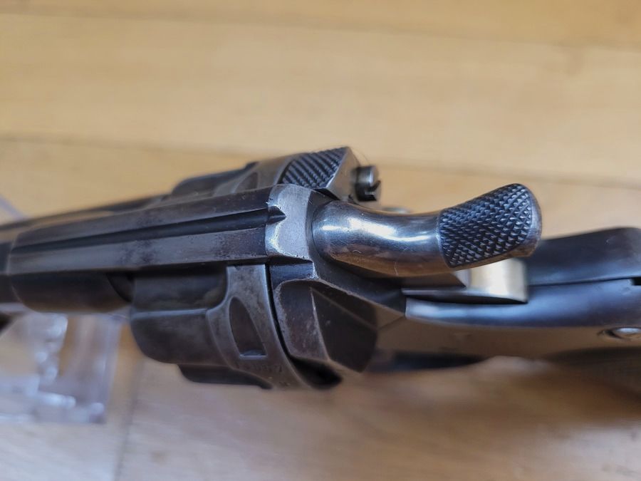 Sehr schöner Offiziersrevolver Modell 1874 – Vollständig monomatrikulierte Waffe – MAS von 1877 – Sehr schöner Lauf – Mechanisch einwandfrei – Ausgezeichneter Zustand!, Bild 14 von 23